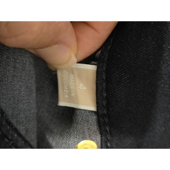 NWT Michael Kors Denim Jeans Blue Skinny High Rise Size 4 - Picture 8 of 8